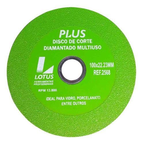 DISCO DE CORTE DIAMANTADO MULTIUSO LOTUS