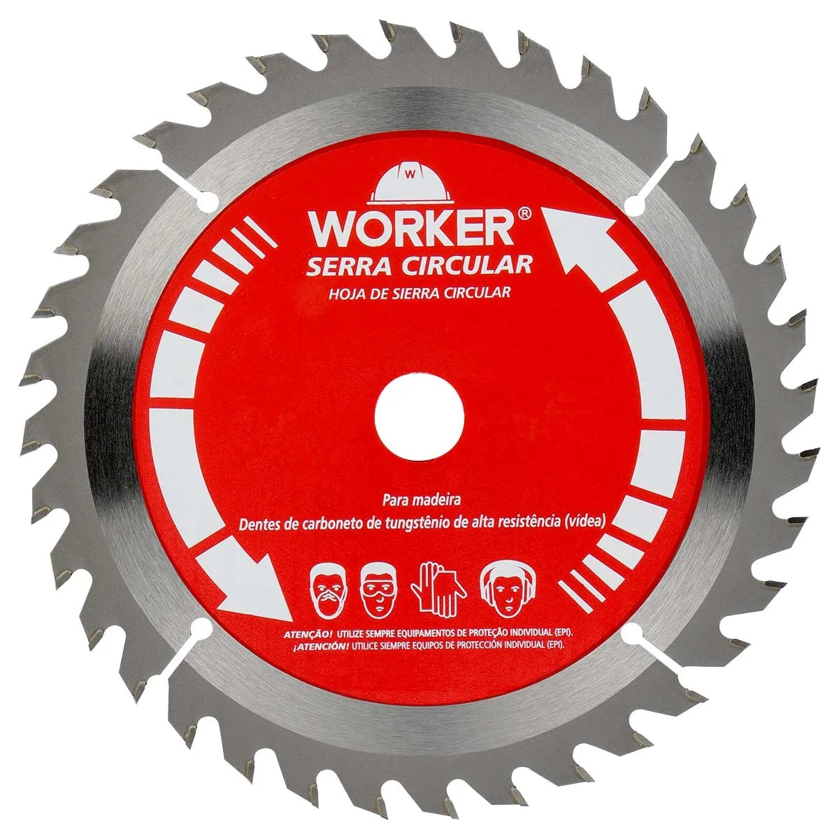 DISCOS DE CORTE PARA MADEIRA WORKER
